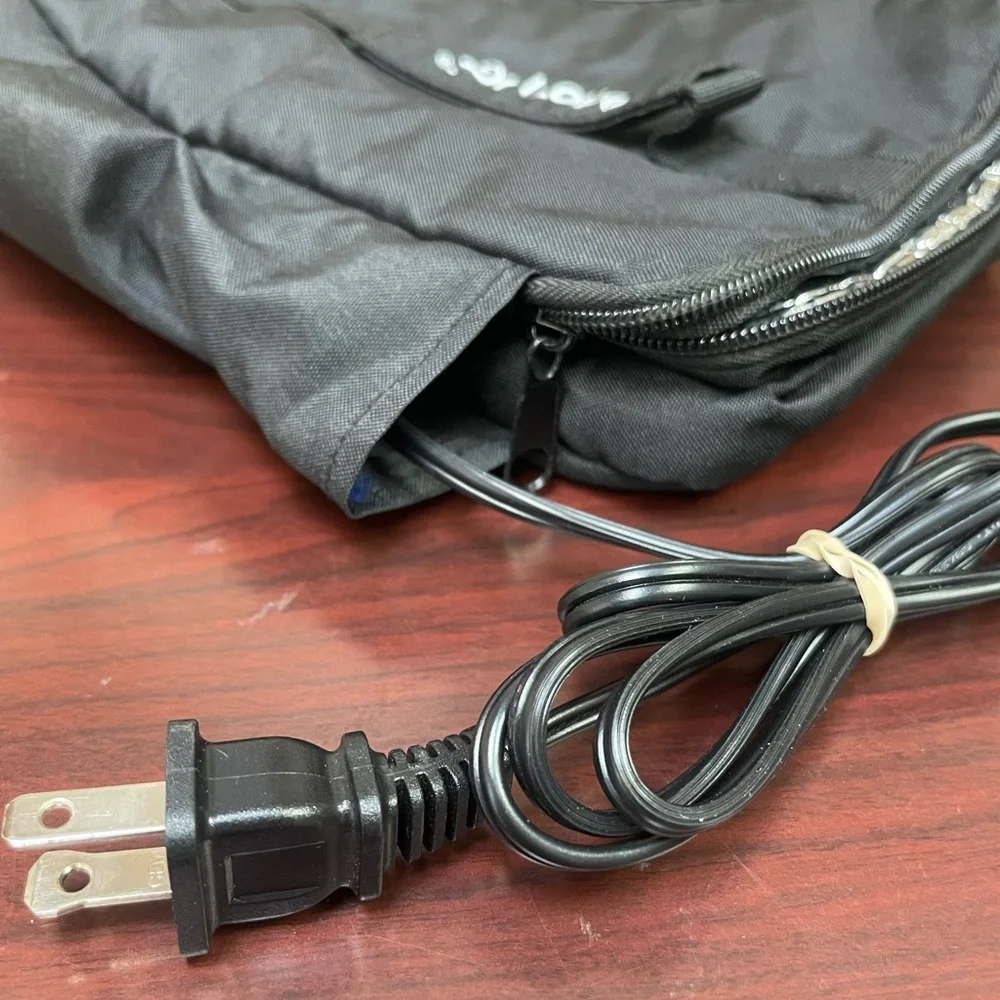 HOTLOGIC Mini Portable Electric Lunch Box Food Heater Warmer - BLACK - Picture 4 of 7